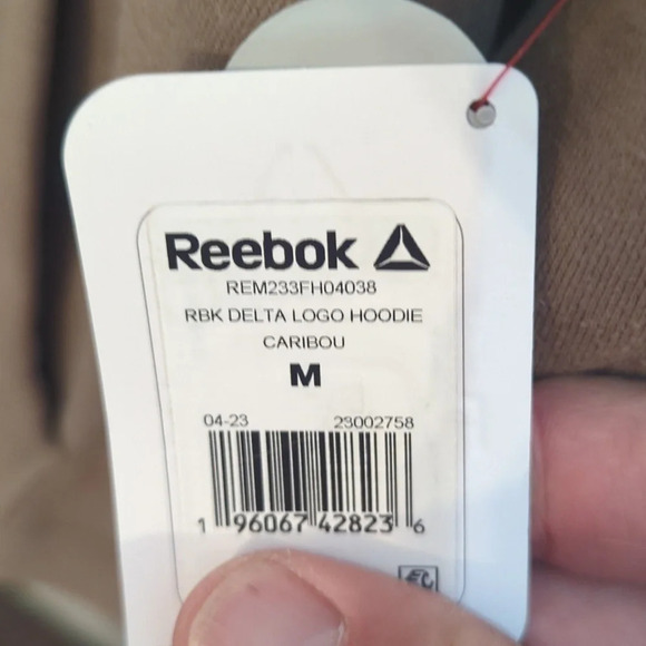 Reebok Men's Delta Logo Hoodie - Picture 2 of 3